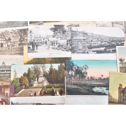 526 - Postcard Collection - A collection of Victorian and early 20th century postcards featuring village s... 