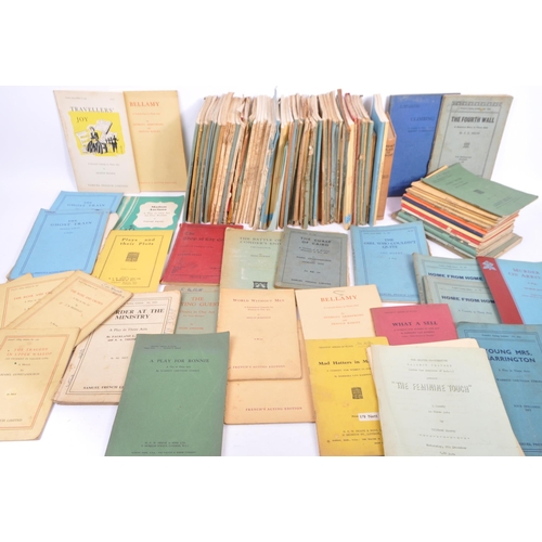 529 - A large collection of early 20th century and later theatre play scripts to include The Rose and Crow... 