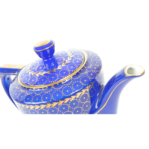 62 - A 20th century Czechoslovakian porcelain 'Victoria' coffee service. To comprise of coffee pot, teacu... 