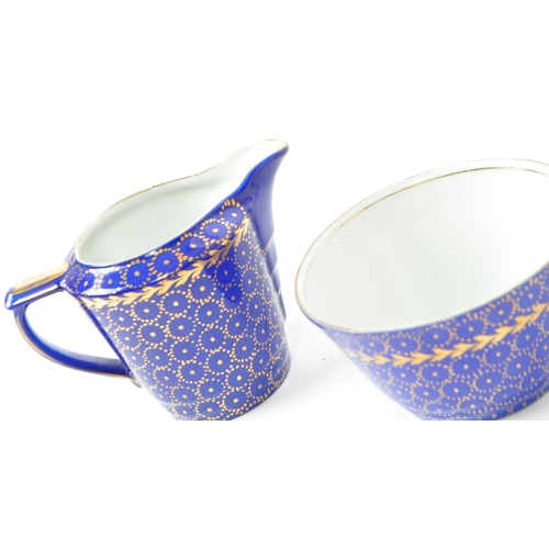 62 - A 20th century Czechoslovakian porcelain 'Victoria' coffee service. To comprise of coffee pot, teacu... 