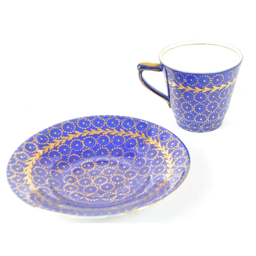 62 - A 20th century Czechoslovakian porcelain 'Victoria' coffee service. To comprise of coffee pot, teacu... 