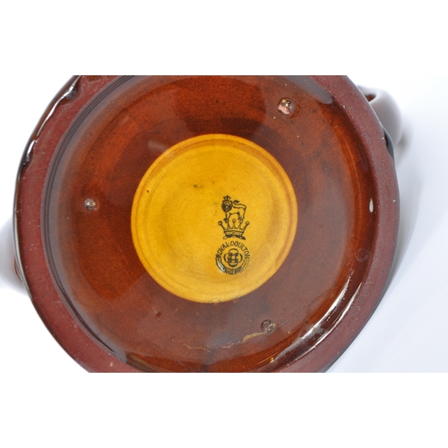 67 - Royal Doulton - An early 20th century circa 1920s Royal Doulton pied piper pattern part tea service.... 