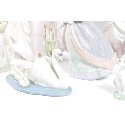 70 - A collection of 15 Lladro figures made up of some classic designs. To include  