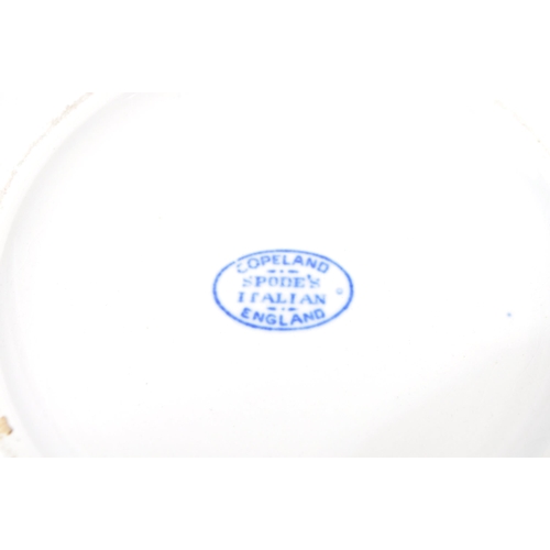 81 - Three mid century biscuit barrels and a lidded sugar pot. Comprising of a Copeland Spodes, England I... 