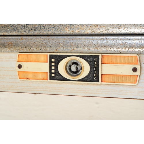 758 - An original 1960's retro amusement arcade glass pinball machine. Colourful artwork decoration with s... 