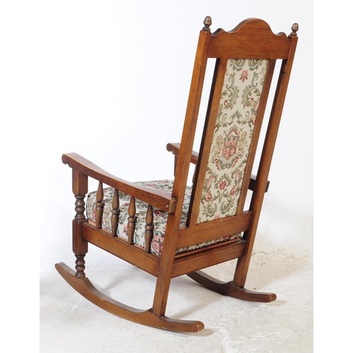 Sleigh store rocking chair