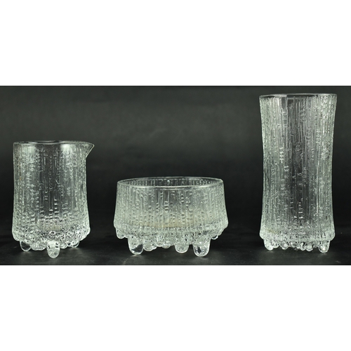 639 - Tapio Wirkkala for Iittala - Ultima Thule glass - A retro mid 20th century 1960s Finnish selection o... 