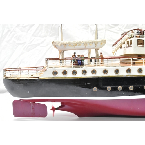 1 - PS Bristol Queen - a large scale hand built model of the Bristol Queen passenger vessel that operate... 