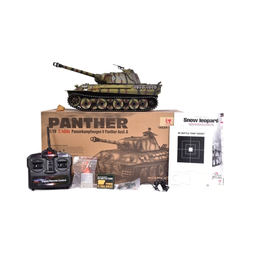 10 - Taigen Tanks - an original Taigen made 1/16 RC Radio Controlled Panther Tank. Highly detailed exampl... 