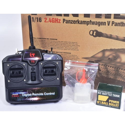 10 - Taigen Tanks - an original Taigen made 1/16 RC Radio Controlled Panther Tank. Highly detailed exampl... 