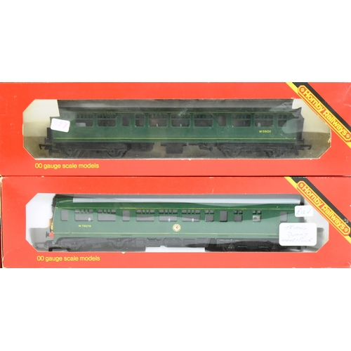 106 - Model Railway - a collection of assorted Hornby OO gauge model railway rolling stock and locomotive,... 