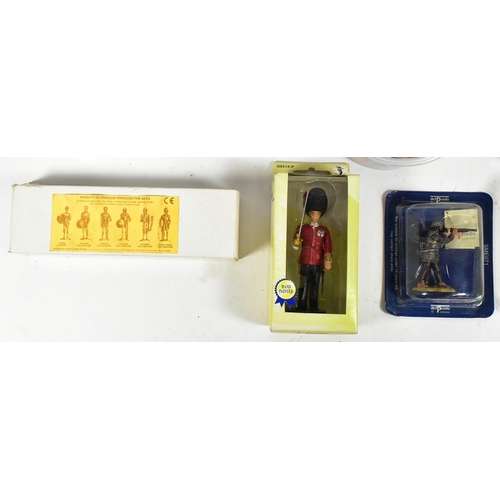 108 - Toy Soldiers - a collection of assorted vintage lead toy soldiers. Largely Britains Deetail and Del ... 