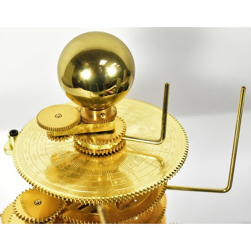 110 - Eaglemoss - an Eaglemoss precision made mechanical model / orrery of the Solar System. Appears to be... 