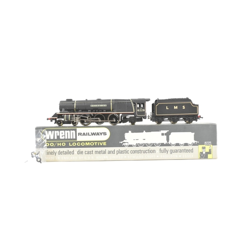 111 - Model Railway - an original Wrenn made OO gauge model railway trainset locomotive engine No. 2241 Du... 