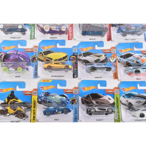 113 - Hot Wheels - Mattel - a collection of x20 assorted 2010s Mattel made HotWheels carded diecast models... 