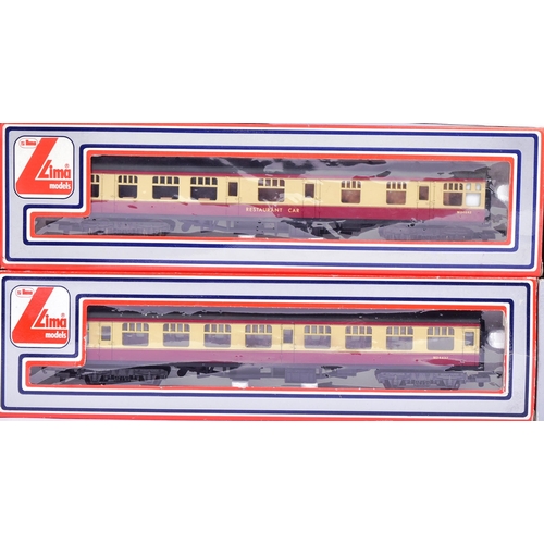 118 - Model Railway - a collection of x8 Lima OO gauge trainset locomotive coaches, to include: M34376, M3... 