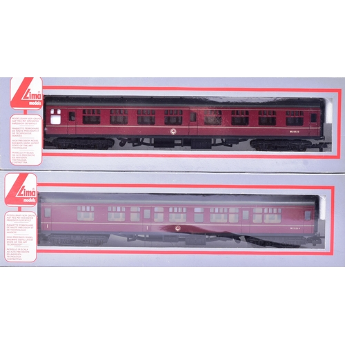 118 - Model Railway - a collection of x8 Lima OO gauge trainset locomotive coaches, to include: M34376, M3... 