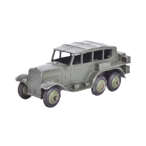 119 - Dinky Toys - 152B Reconnaissance Car - early post-war Dinky Toy No. 152B in matt green. Ridged green... 