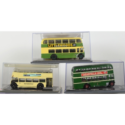 127 - Diecast - a collection of x15 Corgi Original Omnibus 1/76 scale boxed diecast model buses. Various c... 