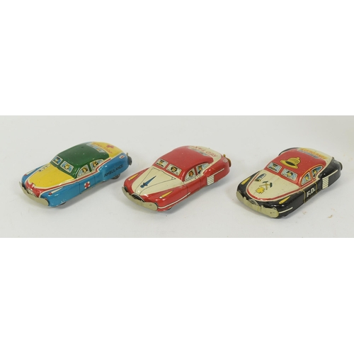 132 - Tinplate Toys - a collection of assorted tinplate / clockwork / mechanical toys to include robots, l... 