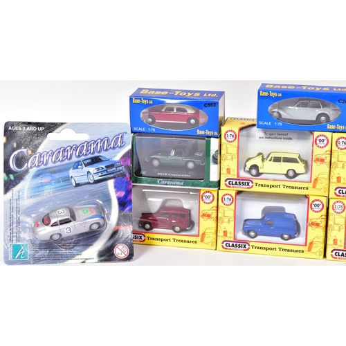 143 - Diecast - a collection of x20 assorted 1/76 scale boxed diecast model cars comprising Classix, Base ... 