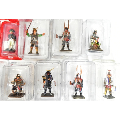 144 - Toy Soldiers - a collection of assorted Del Prado made lead toy soldiers. The highly detailed soldie... 