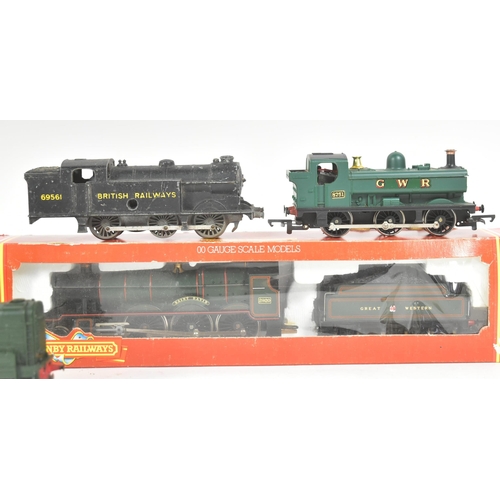 146 - Model Railway - a collection of assorted OO gauge model railway trainset locomotive engines to inclu... 