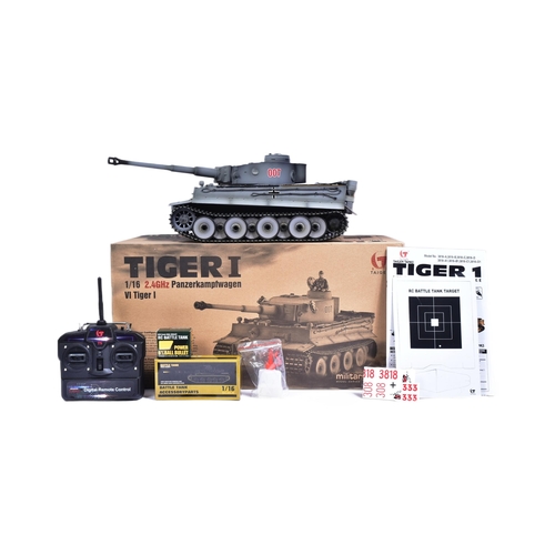 15 - Taigen Tanks - an original Taigen made 1/16 RC Radio Controlled Tiger I Tank. Highly detailed exampl... 