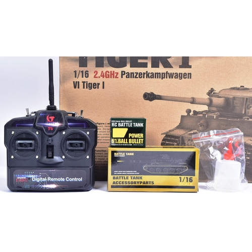 15 - Taigen Tanks - an original Taigen made 1/16 RC Radio Controlled Tiger I Tank. Highly detailed exampl... 