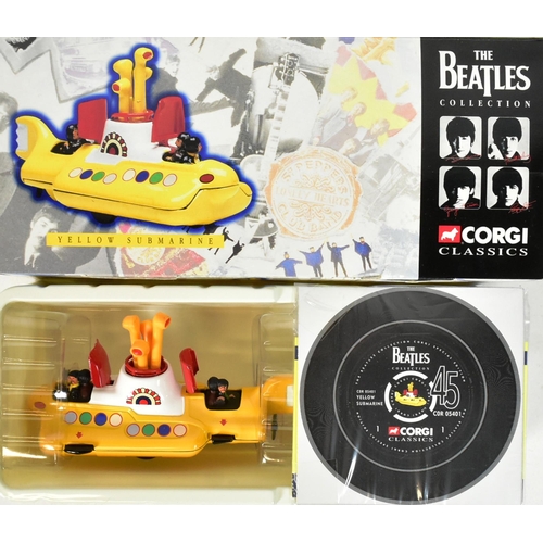 150 - Diecast - a collection of x3 Corgi Beatles diecast models comprising Bedford Van Graffiti, Bedford V... 