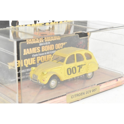 16 - Diecast - a vintage Norex made 1/43 scale James Bond 007 Citroen car in perspex box with For Yours E... 