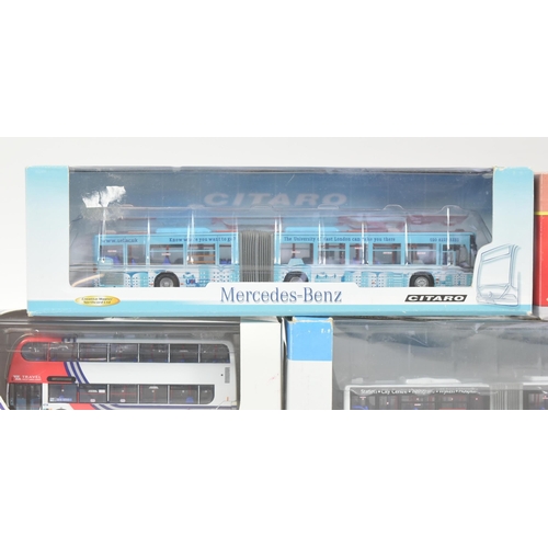 160 - Diecast - a collection of x5 Creative Master Northcord 1/76 scale diecast model buses. Assorted comp... 