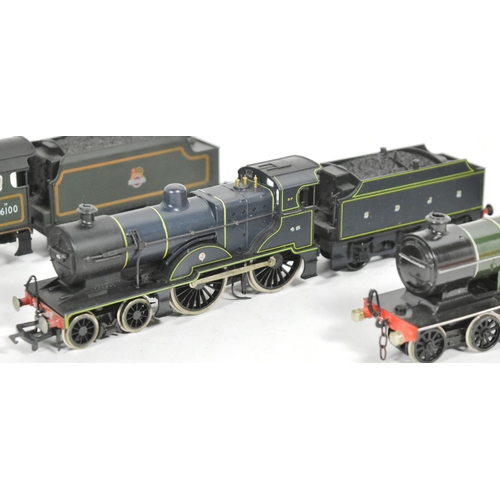 166 - Model Railway - a collection of x5 assorted OO gauge model railway trainset locomotive engines to in... 