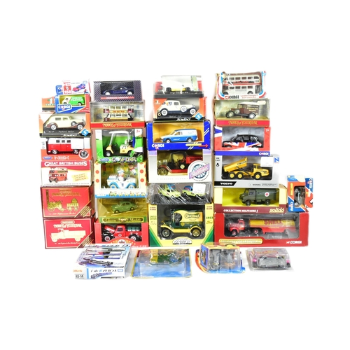 170 - Diecast - a collection of approx x30 assorted boxed diecast models to include: NewRay, Welly, Solido... 