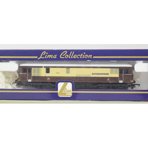 171 - Model Railway - a collection of x4 Lima made OO gauge model railway diesel trainset locomotive engin... 