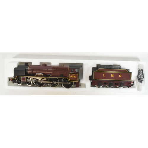 174 - Three vintage Hornby OO gauge model railway trainset locomotive engines, comprising of; R.832 LMS 4-... 