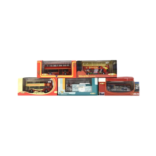 175 - Diecast - a collection of x5 Creative Master Northcord 1/76 scale diecast model buses. Assorted comp... 