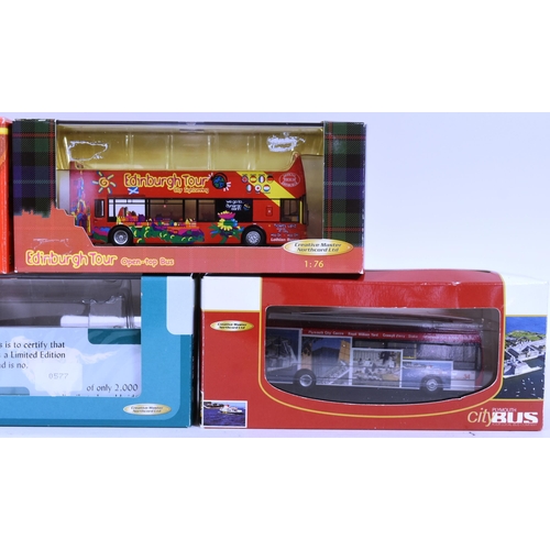 175 - Diecast - a collection of x5 Creative Master Northcord 1/76 scale diecast model buses. Assorted comp... 