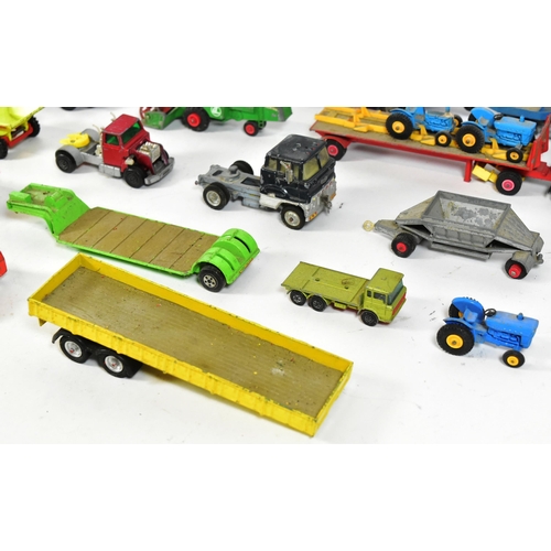 176 - Diecast - a collection of assorted vintage diecast model cars and haulage vehicles. Largely Corgi Ma... 