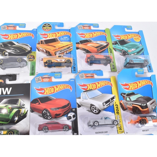 21 - Hot Wheels - Mattel - a collection of x20 assorted 2010s Mattel made HotWheels carded diecast models... 