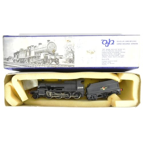 210 - Model Railway - a collection of x5 white metal kit built OO gauge model railway trainset locomotive ... 