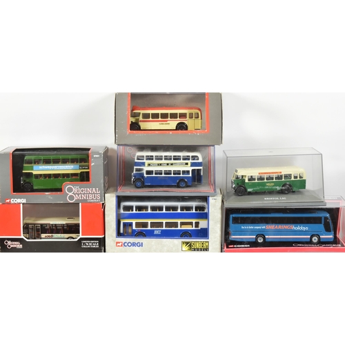 211 - Diecast - a collection of x20 Corgi Original Omnibus and Gilbow EFE Exclusive First Edition diecast ... 