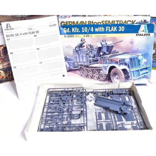 231 - Model Kits - a collection of x6 assorted 1/35 scale plastic model kits of Military interest to inclu... 