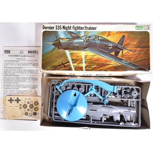 239 - Model Kits - a collection of assorted plastic model kits of aviation interest; Airfix 1/48 scale Sup... 