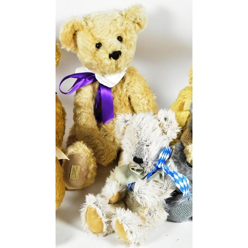 241 - Teddy Bears - a collection of x10 assorted soft toy teddy bears to include Deans Rag Book, Steiner B... 