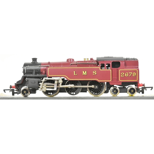 242 - Model Railway - a vintage Wrenn OO gauge model railway trainset locomotive engine, no. W2219 2-6-4 t... 