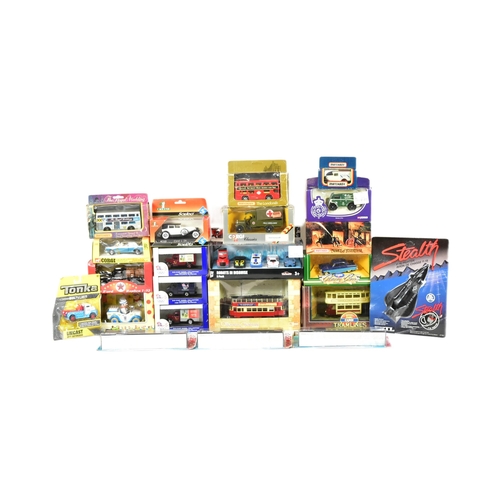 245 - Diecast - a collection of approx x20 assorted boxed diecast models of various make, to include: Corg... 