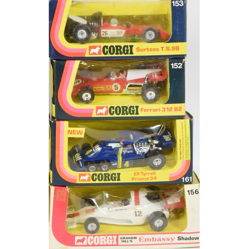 26 - Diecast - collection of assorted diecast F1 Formula One racing / rally cars. Largely Corgi examples ... 