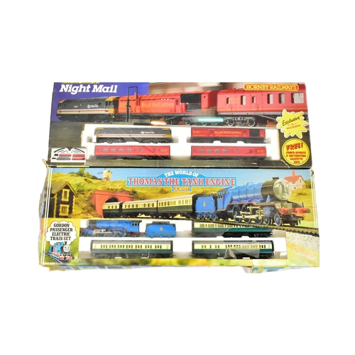 277 - Model Railway - x2 original Hornby OO gauge model railway trainsets comprising R137 Thomas The Tank ... 