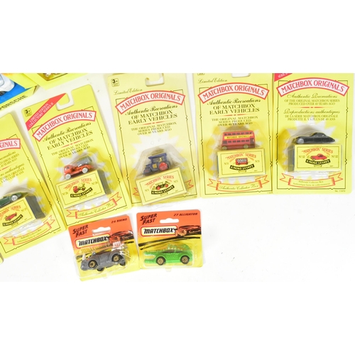 36 - Diecast - a collection of vintage Matchbox diecast model cars to include multipacks, gift sets and c... 